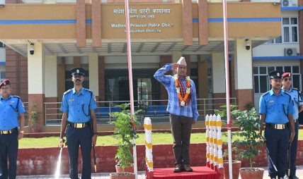 मधेशको कमाण्ड सम्हाल्दै डीआईजी थपलियाले भने, ‘शान्ति सुरक्षा र अपराध नियन्त्रण मेरो प्राथमिकता’